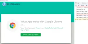 How to Update Whatsapp Software Chromedriver